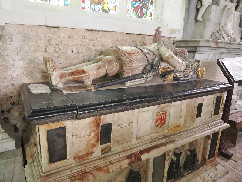 Wimpole, England: Church of St Andrew Wimpole: Thomas Chicheley memorial