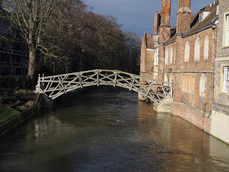 Cambridge, England: Queens' College: Mathematical Bridge