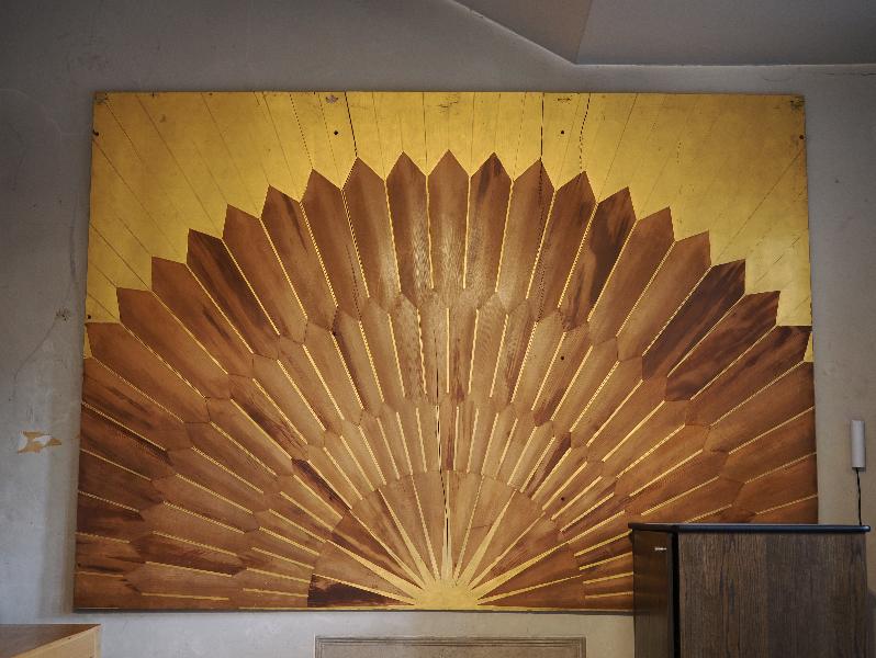 London, England: St James's Church, Piccadilly: wall panel