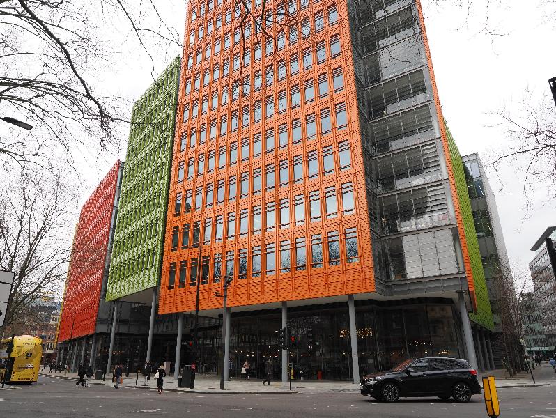 London, England: Central Saint Giles: view (2010, Renzo Piano)