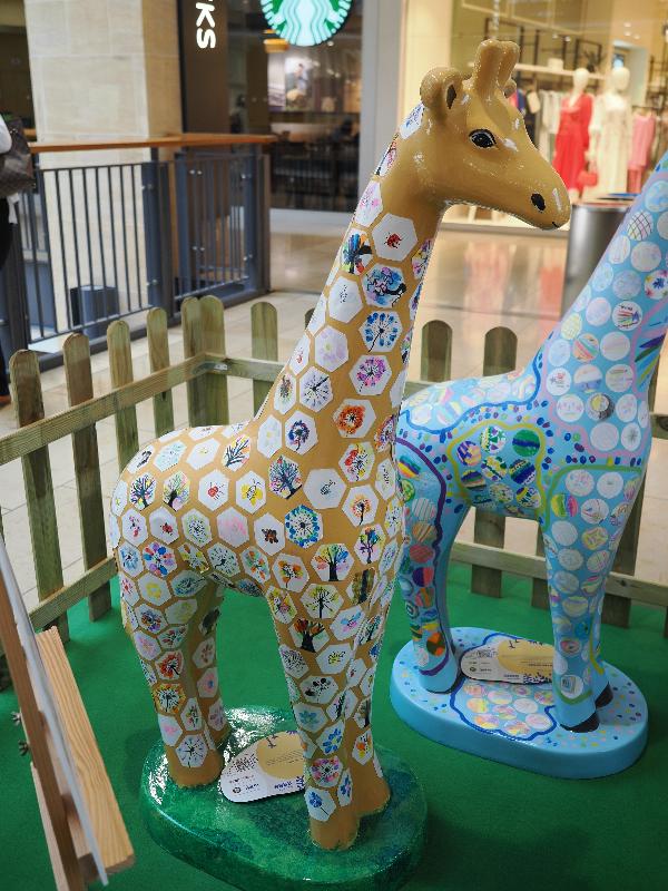 Cambridge, England: Grand Arcade: Geraldine (Meadow Primary School)