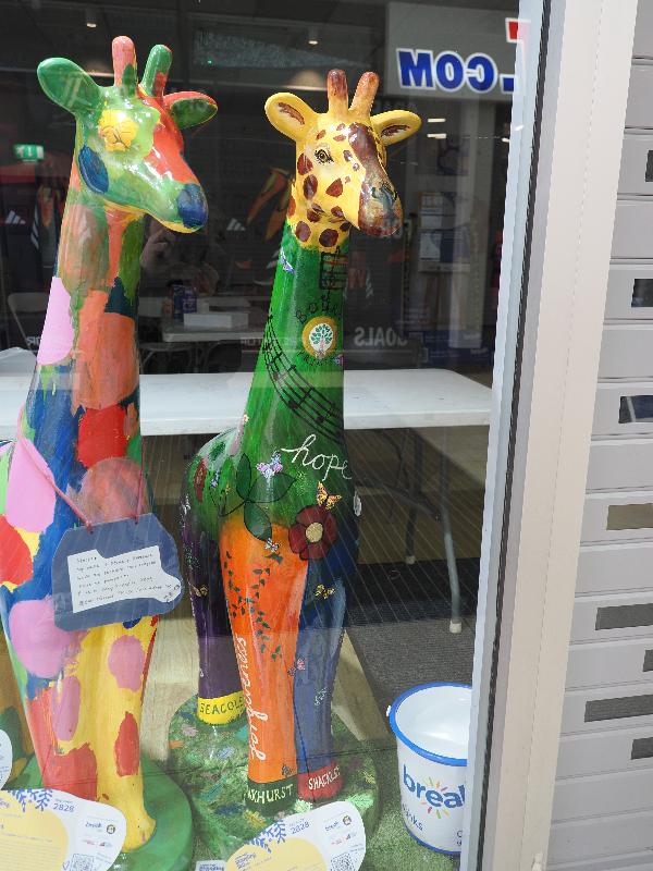 Cambridge, England: Lion Yard: Hope (Bourn Primary Academy)