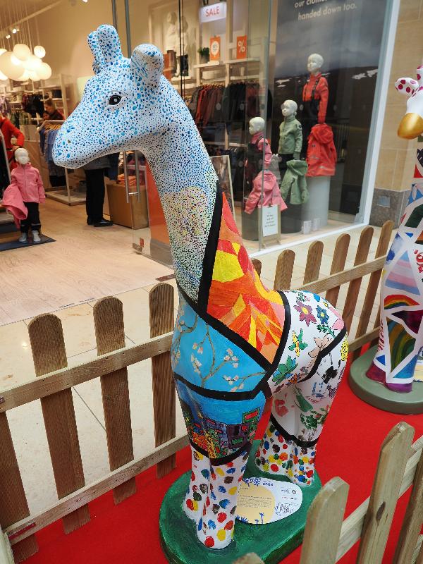 Cambridge, England: Grand Arcade: Giles (Trumpington Meadows Primary School)