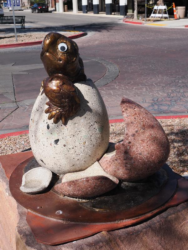 Boulder City, Nevada (NV): Arizona Street: Desert Tortoise (2015, Gary Hauschulz)