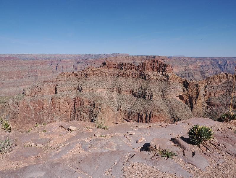 Grand Canyon West, Arizona (AZ): Eagle Point: view of canyon