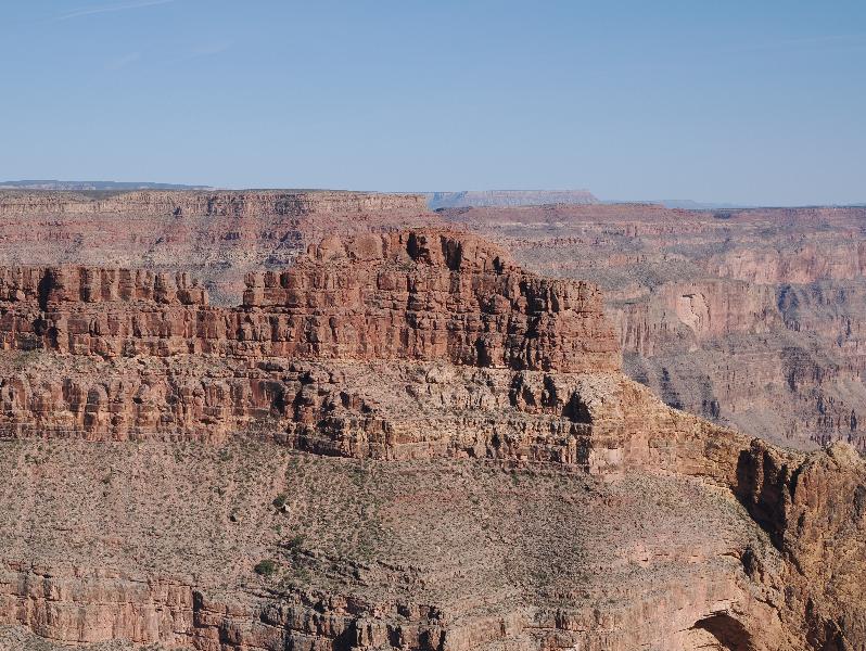 Grand Canyon West, Arizona (AZ): Eagle Point: view of dog rock