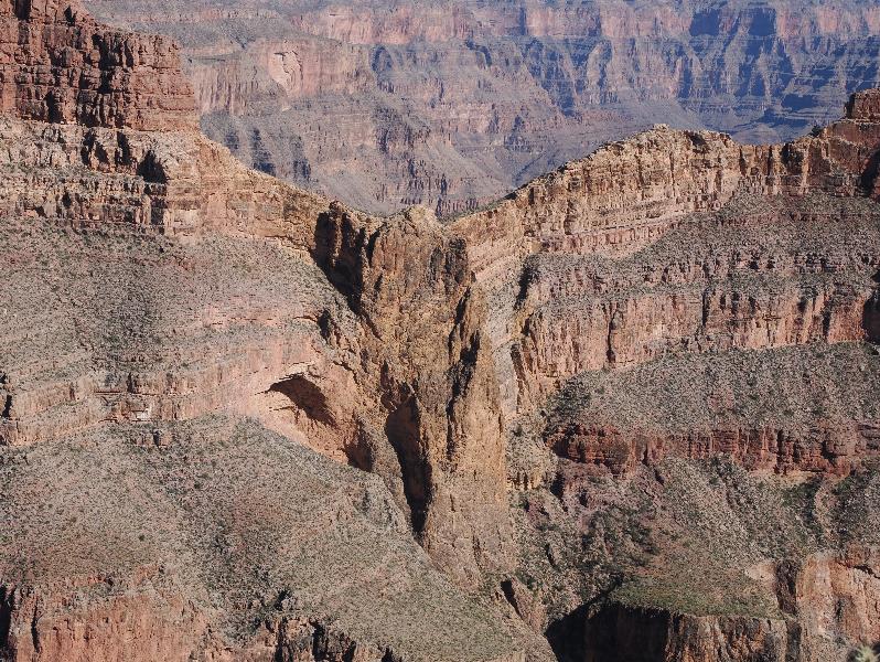 Grand Canyon West, Arizona (AZ): Eagle Point: view of eagle rock