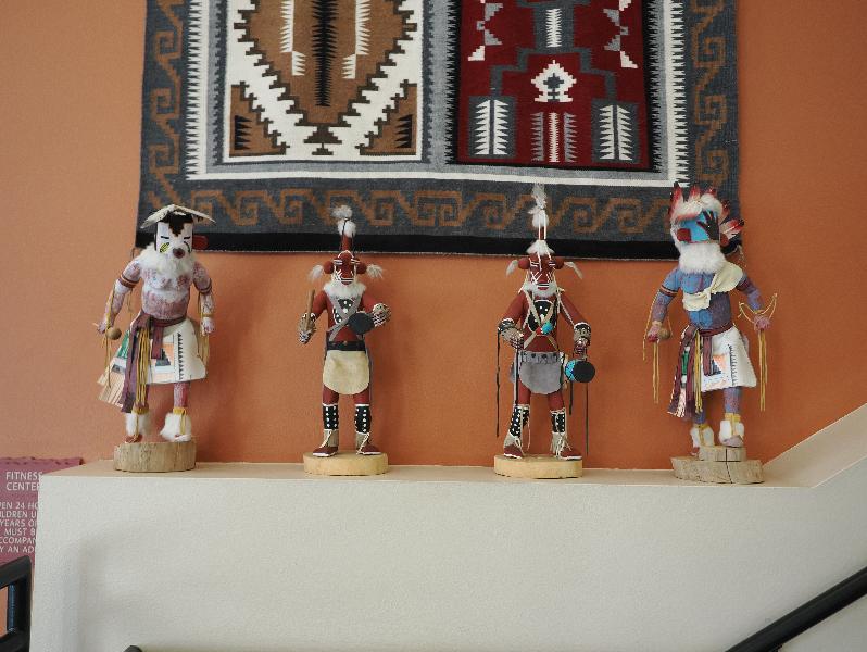 Williams, Arizona (AZ): Best Western Plus Inn of Williams: Hopi Katsina figures (Kachina dolls)