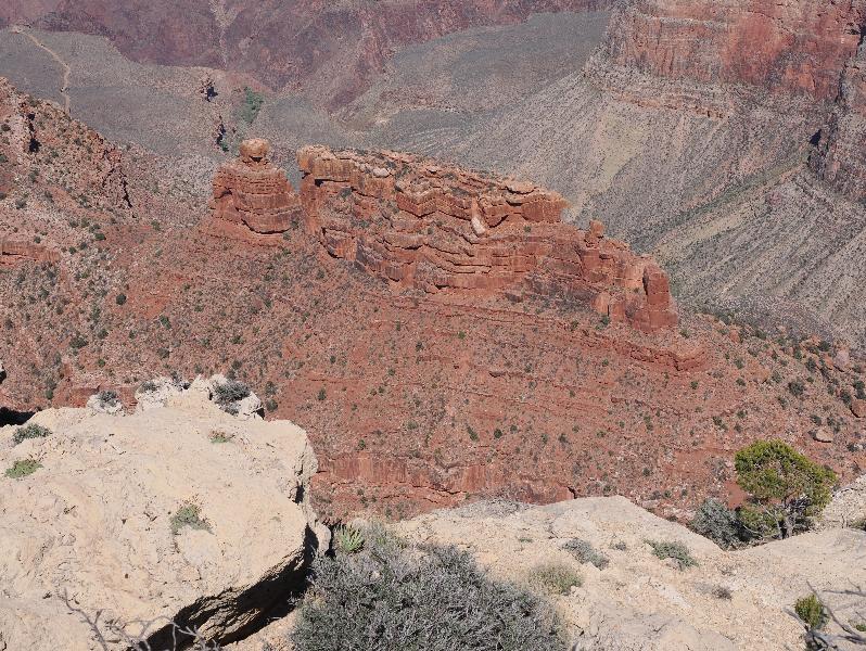 Grand Canyon Village, Arizona (AZ): Maricopa Point: red rocks