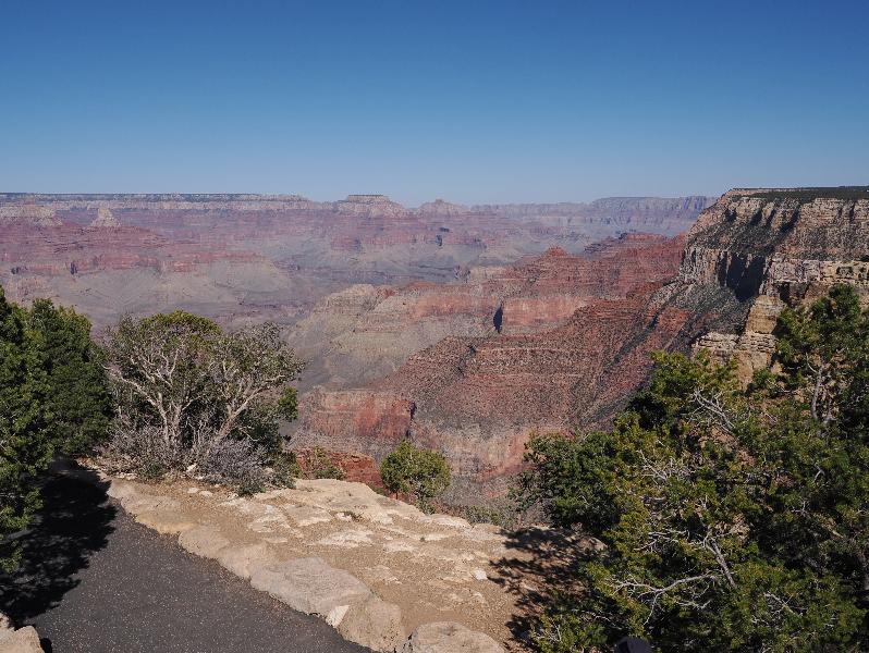 Grand Canyon Village, Arizona (AZ): Powell Point: view northeast