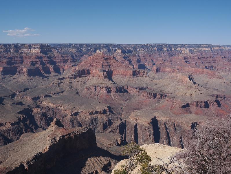 Grand Canyon Village, Arizona (AZ): Powell Point: view north