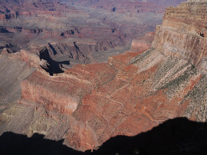 Grand Canyon Village, Arizona (AZ): Mohave Point: view northeast