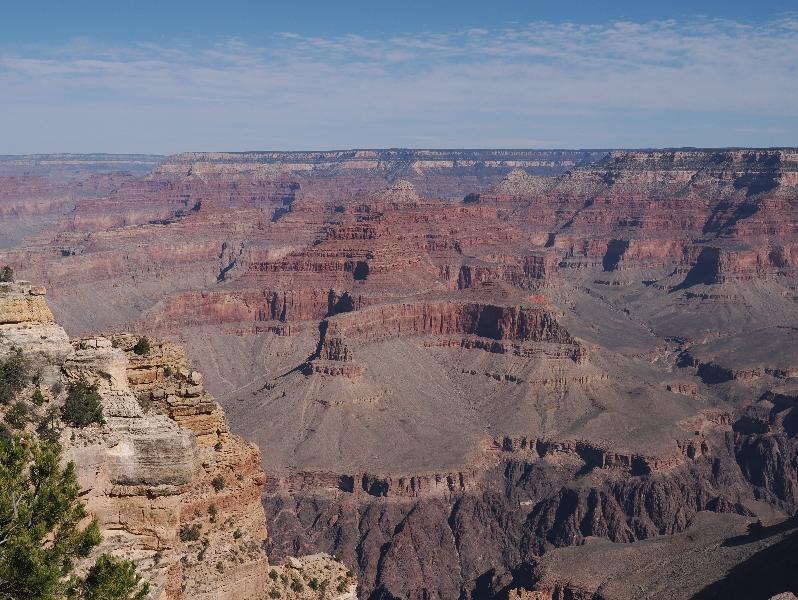 Grand Canyon Village, Arizona (AZ): Powell Point: view north