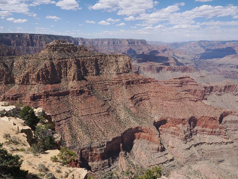 Grand Canyon, Arizona (AZ): Moran Point: view northwest