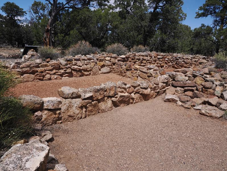 Grand Canyon, Arizona (AZ): Tusayan Museum and Ruin: living quarters