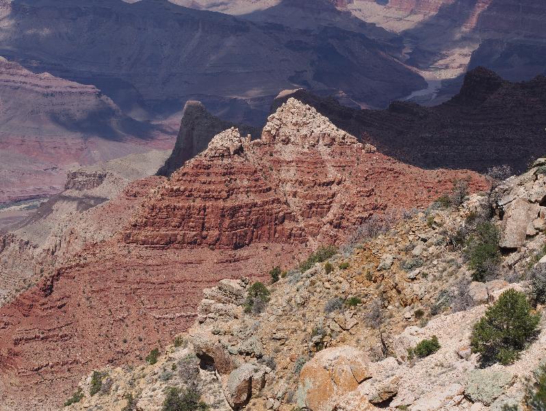 Grand Canyon, Arizona (AZ): Lipan Point: view northeast