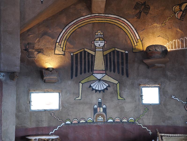 Grand Canyon, Arizona (AZ): Desert View Watchtower: Hayapao (forces of the air)