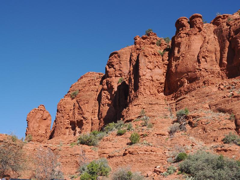 Sedona, Arizona (AZ): Chapel of the Holy Cross: nearby rocks