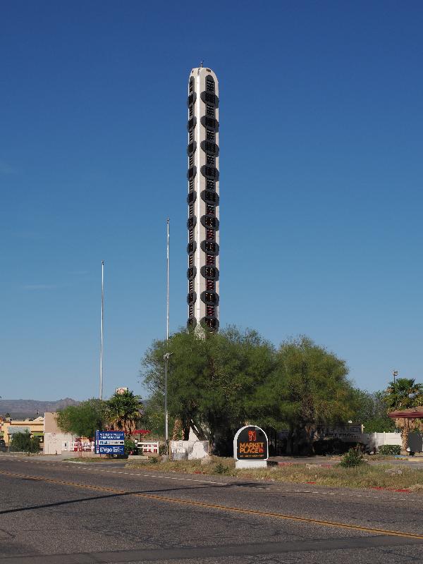 Baker, California (CA): World's Tallest Thermometer: view