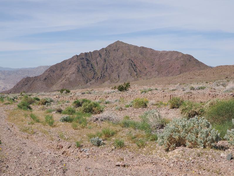 Death Valley National Park, California (CA): Route 178 / Jubilee Pass Road: view southwest