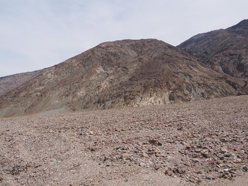 Death Valley National Park, California (CA): Badwater Road: view northeast