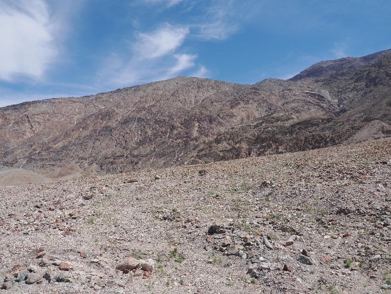 Death Valley National Park, California (CA): Badwater Road: view northeast