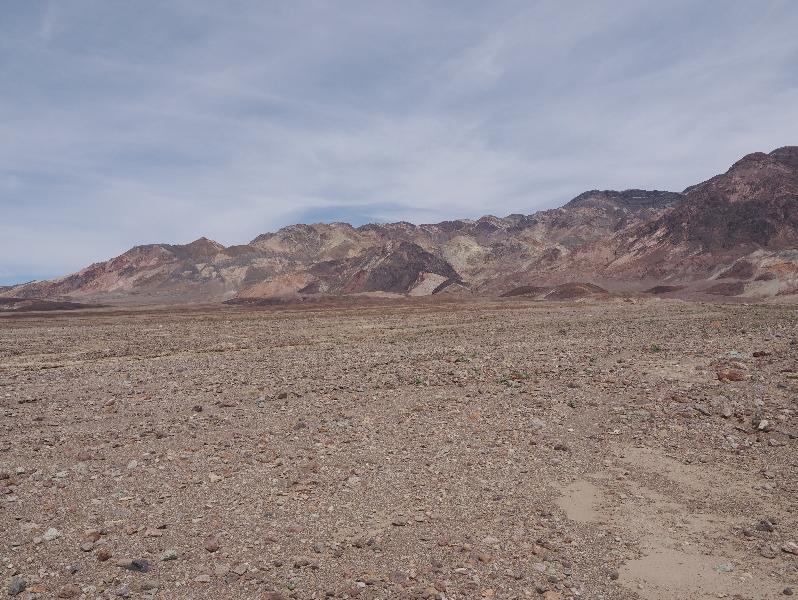 Death Valley National Park, California (CA): Badwater Road: view northwest