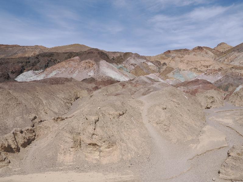 Death Valley National Park, California (CA): Artists Palette: view