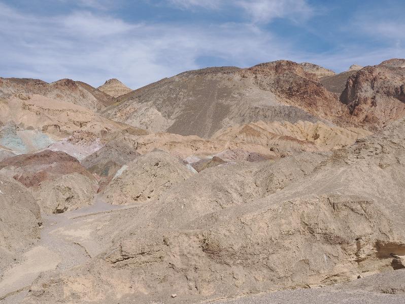 Death Valley National Park, California (CA): Artists Palette: view