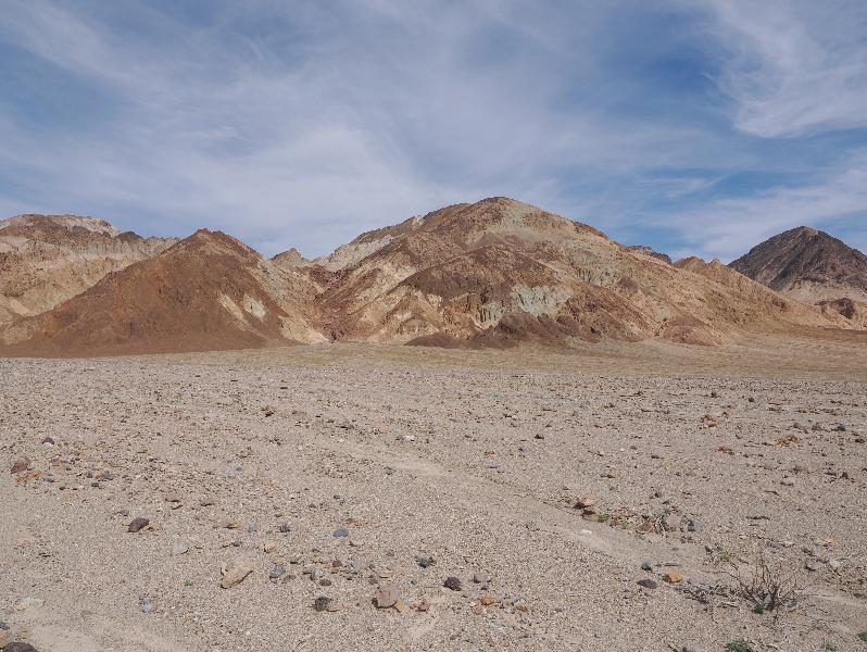 Death Valley National Park, California (CA): Badwater Road: view east