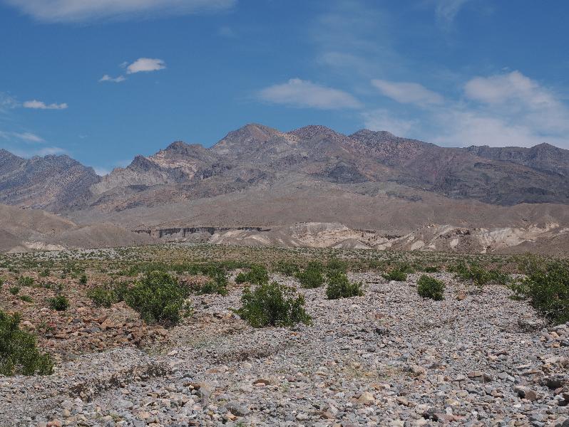 Death Valley National Park, California (CA): Scotty's Castle Road: view east
