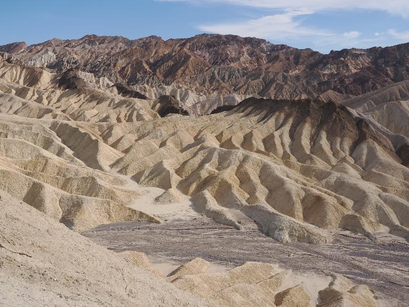 Death Valley National Park, California (CA): Zabriskie Point: view