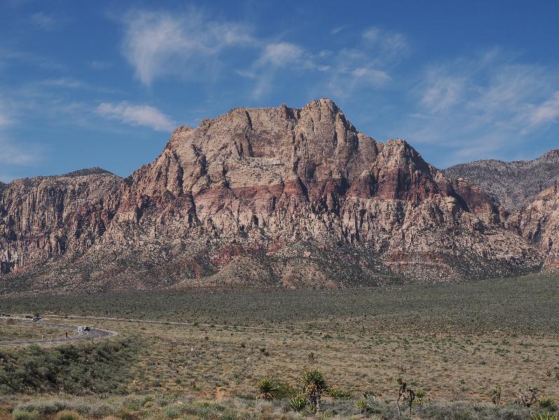 Las Vegas, Nevada (NV): Red Rock Canyon Overlook: view southwest