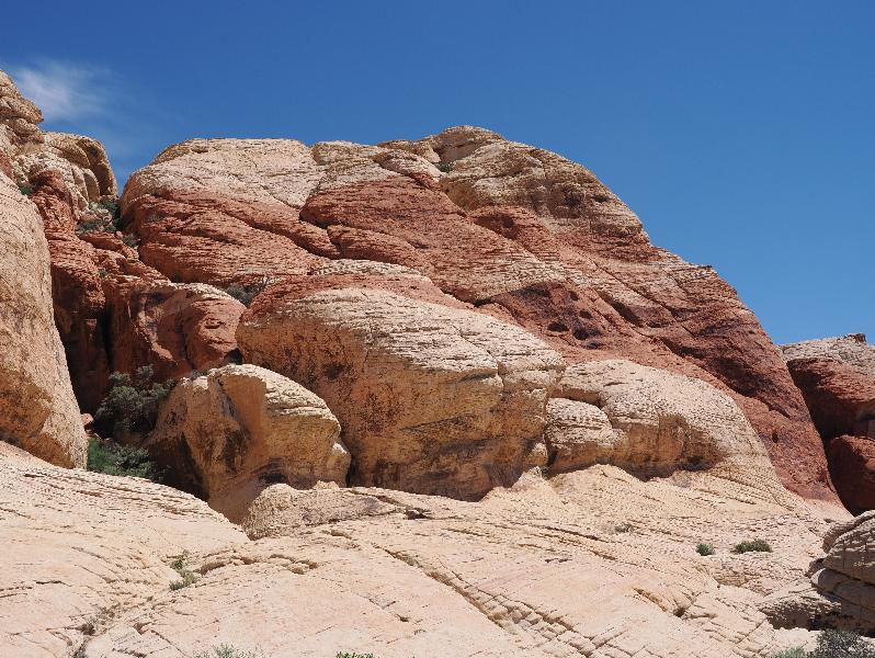 Red Rock Canyon National Conservation Area, Nevada, NV: Sandstone Quarry / Calico Tanks: big rocks