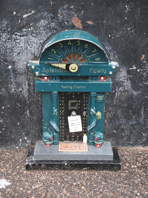 Cambridge, England: Reality Checkpoint: Reality Checker (Dinky Doors)