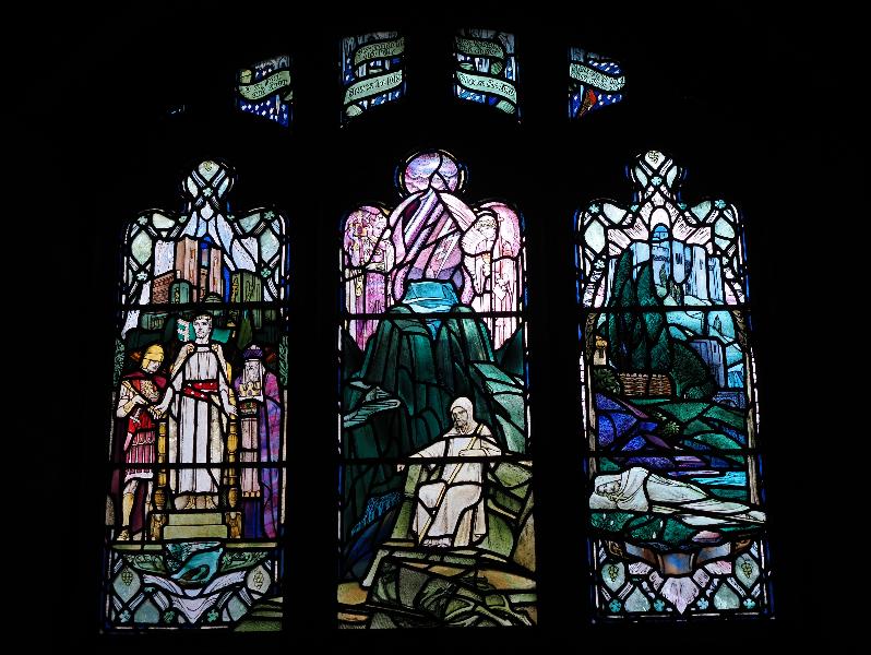 Cambridge, England: Westminster College: The Temptations (1921, Douglas Strachan)