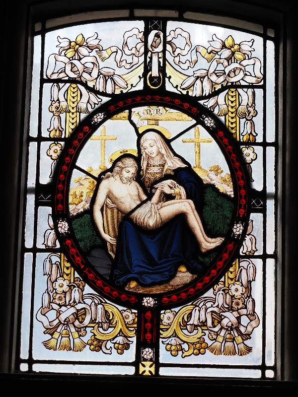Cambridge, England: Sidney Sussex College: Pieta