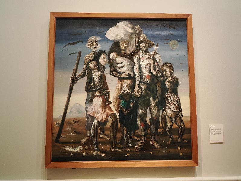 London, England: Royal Academy: Migrants (1944, Candido Portinari)