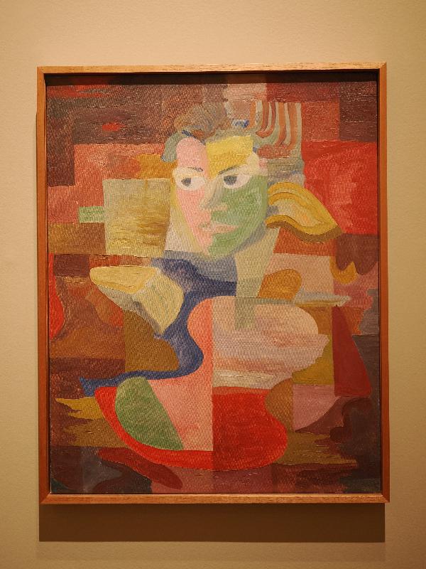 London, England: Royal Academy: Portrait of Niomar Moniz Sodre Bittencourt (1955, Flavio de Carvalho)