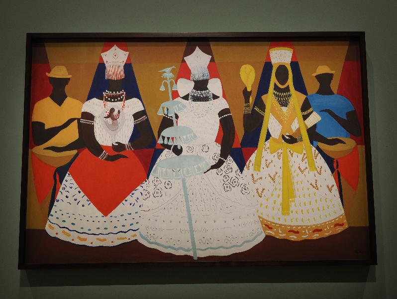 London, England: Royal Academy: Three Orishas (1966, Djanira da Motta e Silva)