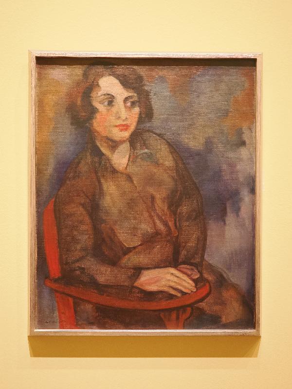 London, England: Royal Academy: Russian Student (ca. 1915, Anita Malfatti)
