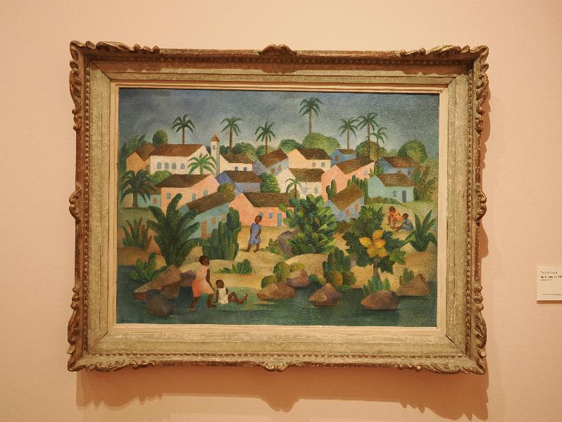London, England: Royal Academy: Settlement 1 (1952, Tarsila do Amaral)