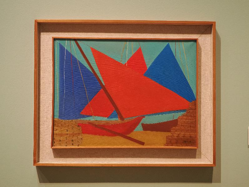 London, England: Royal Academy: Boats (1962, Djanira da Motta e Silva)