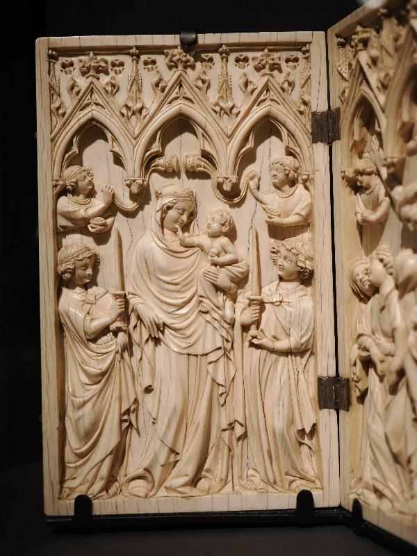 London, England: National Gallery: The Glorification of the Virgin (about 1325-1350, Paris)