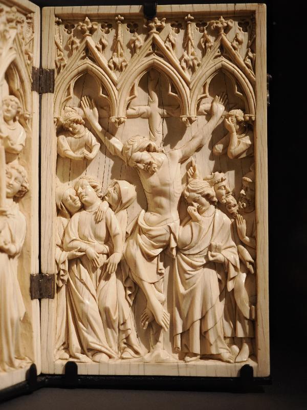 London, England: National Gallery: The Glorification of the Crucifixion (about 1325-1350, Paris)