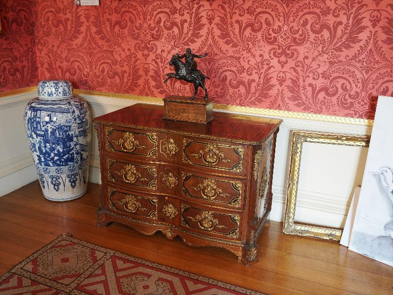 Ickworth, England: Ickworth House, Smoking Room: chest of drawers