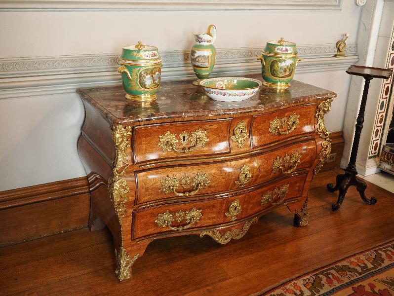 Ickworth, England: Ickworth House, Drawing Room: chest of drawers