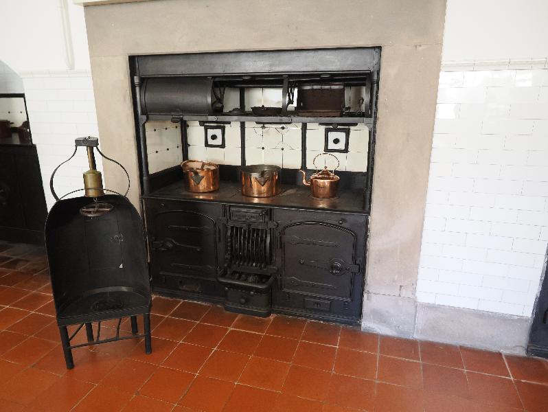 Ickworth, England: Ickworth House, Basement: stove