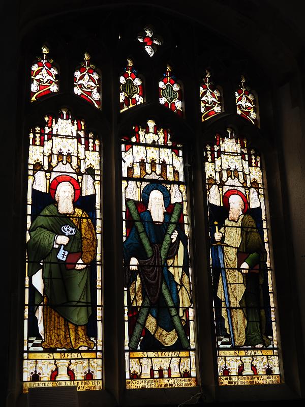 Grantchester, England: Church of St. Andrew and St. Mary: St Peter, St Andrew and St Paul