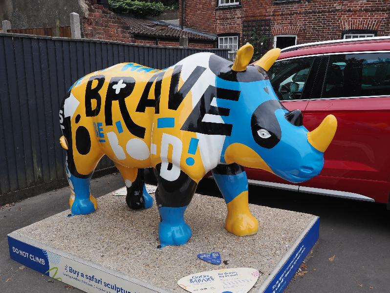Norwich, England: The Black Horse: Be Brave, Be Proud (Nathan Evans Illustration)